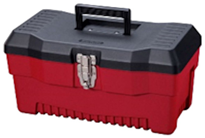 16" BLK/RED Tool Box