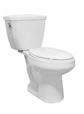 White Elongated Toilet To Go