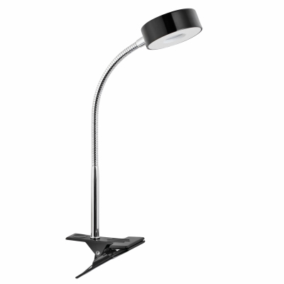 BLK LED Clip Lamp