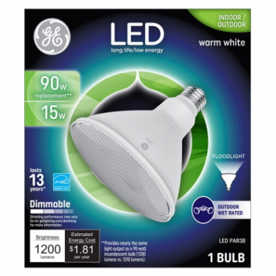 GE 15W Par38 LED Bulb