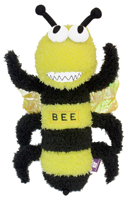 12"Buzz Off Bee Dog Toy