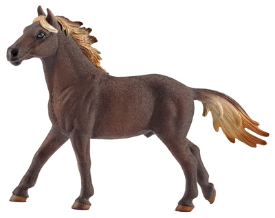 Schleich-S Farm World 13805 Figure Toy, 3 to 8 years, XL, Mustang Stallion,