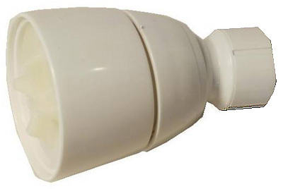 BP WHT ADJ SHWR Head