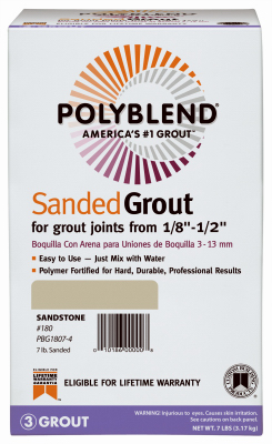 7LB #156 FawnSand Grout