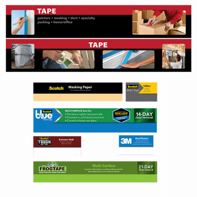 Tape POP Kit/3 Headers