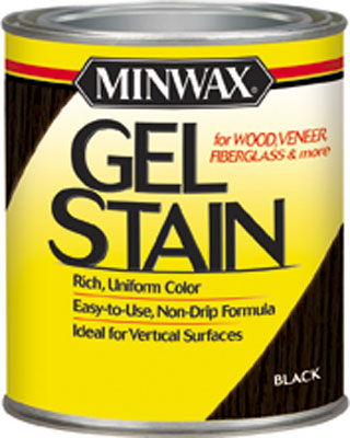 1/2pt Black Minwax Gel Stain