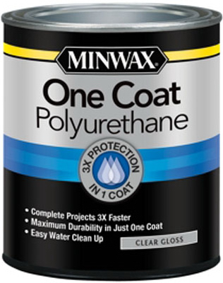 Qt One Coat Gloss Poly Minwax