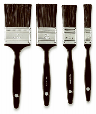 4PC Poly/Varn Brush