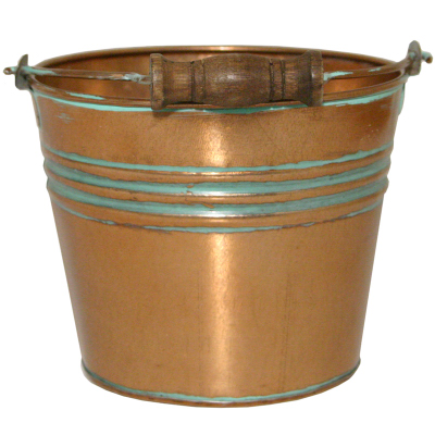 6"Vint COP Band Planter