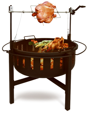 Rotisserie Fire Pit