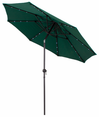 CALIFORNIA UMBRELLA ECO908DE-P09 Market Umbrella, Steel Frame, Polyester