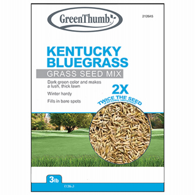 Grass Seed Green Thumb Kentucky Bluegrass 3Lb