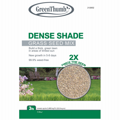 Grass Seed Green Thumb Shade 3Lb