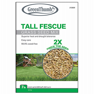 7LB GT/Tall Fescue Seed