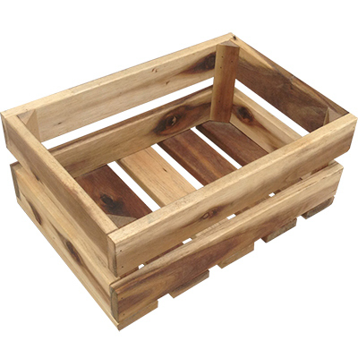 Rectangle Crate Planter, 15.5"W