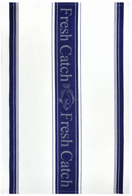 20x30 BLU Jacquar Towel