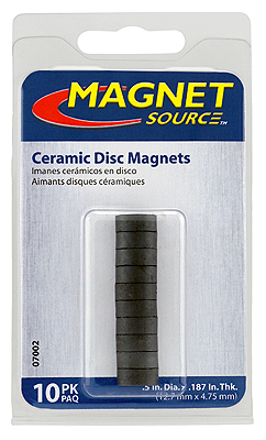 10PC Cera Disc Magnets