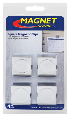 4PC Metal Magnetic Clips