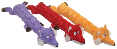 L Fox Dog Toy ASSTD