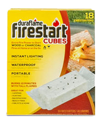 18PK Duraflame Firestart Cubes