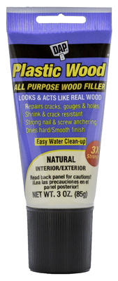 3oz Natural Plastic Wood Filler