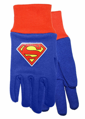 Superman Jersey Gloves