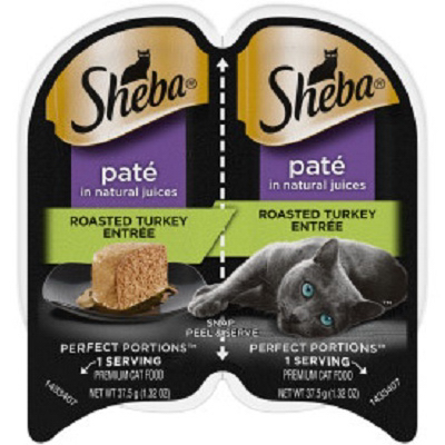 Sheba 2.6OZ Turkey Food