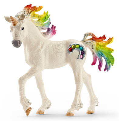 Rainbow Unicorn Foal