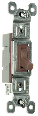 15A Brown SP Grounded Switch