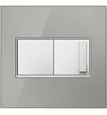 2G BRSH Mirr Wall Plate