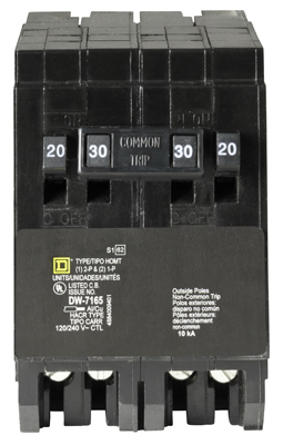 DBL Pole Tandem Breaker