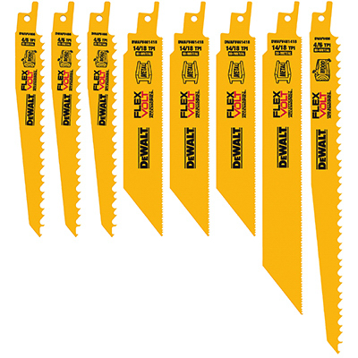 8PC Recip Blade Set