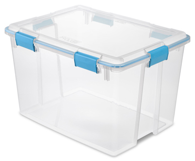 80qt Clear Gasketed Storage Box