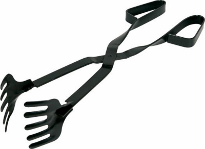 15" BLK STL Crab Tongs