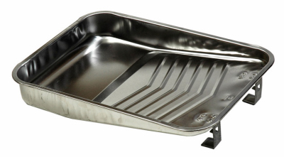 9" Shallow Metal Paint Tray