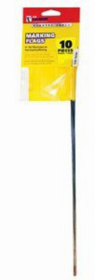 10PK 15" YEL Stake Flag