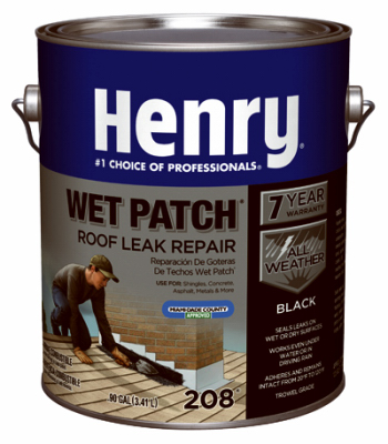 Wet Patch Roof Cement, 1 gallon
