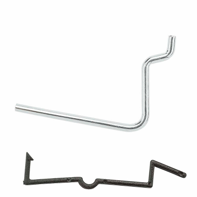 6PK 2-1/2"Galv ANG Hook