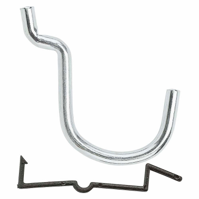 6PK 1.5"Galv Curve Hook