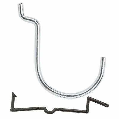 6PK 1.5"Galv Curve Hook