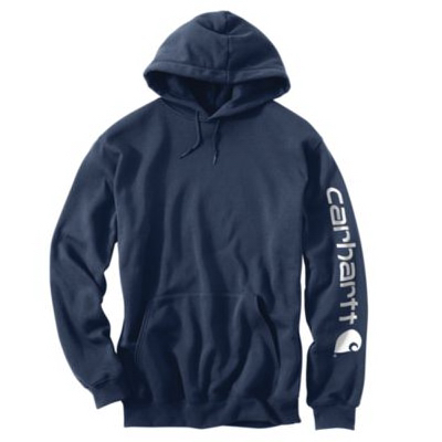 XL REG NAVY Logo Hoody