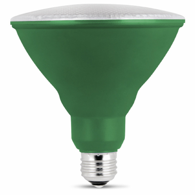 8w Green Par38 LED Flood Bulb