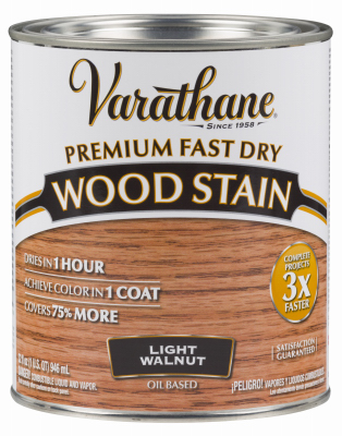 QT Light Walnut Oil Wood Stain