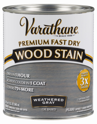 Quart Weathered Grey Oil Stain