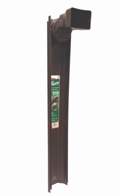 6' Brown Downspout Extender