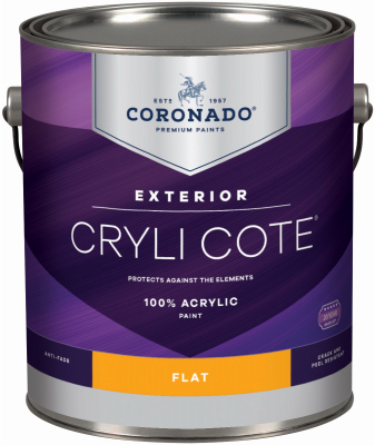 Cryli-Cote GAL White Flat Paint