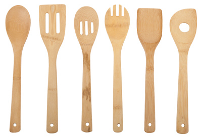 6PC Bamboo Utensil Set