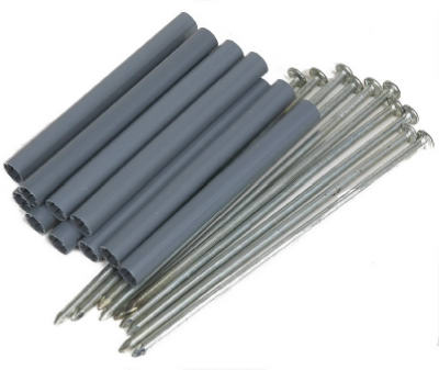 10) 7" Spike / 4" Ferrule