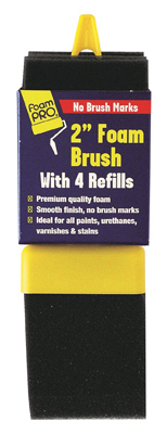 2" Foam Brush/Refills