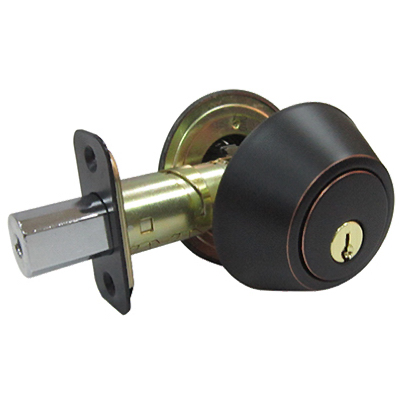 TG BRZ DBL Cyl Deadbolt